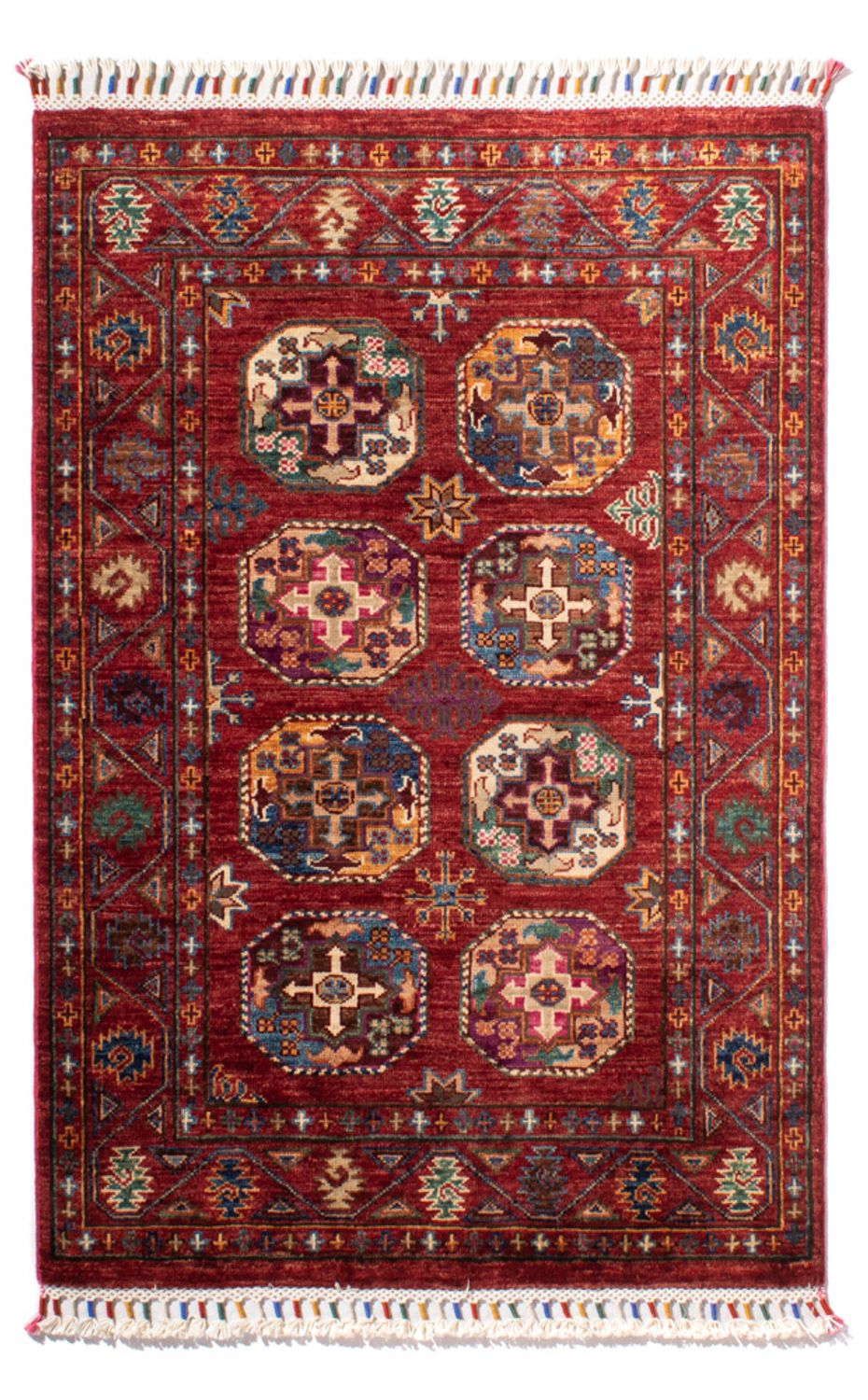 Ziegler Teppich - Ariana - 117 x 80 cm - dunkelrot