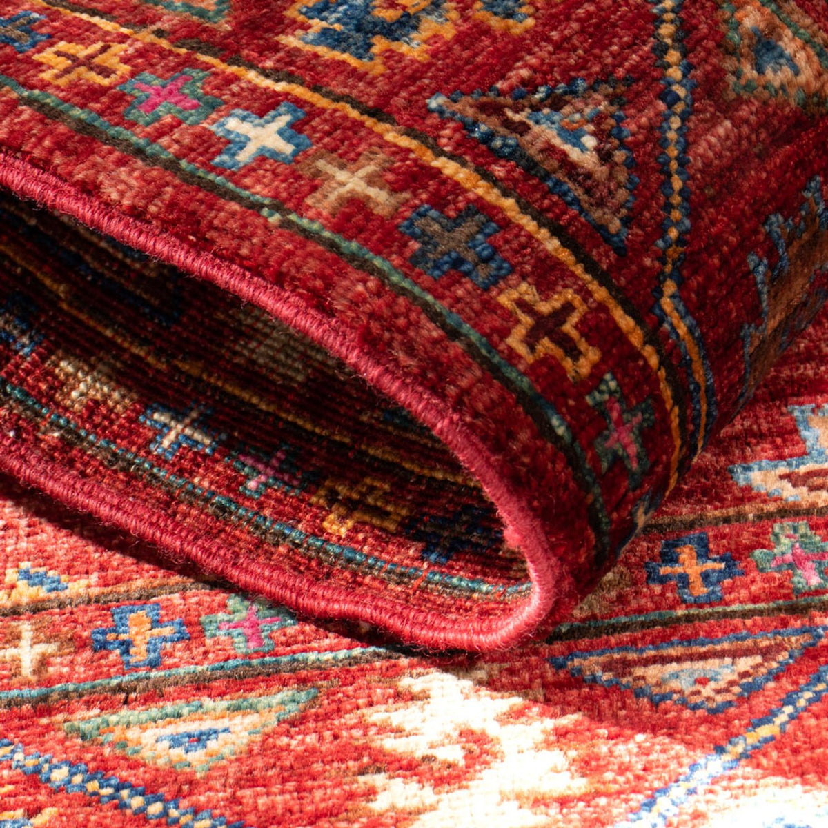 Ziegler Teppich - Ariana - 116 x 80 cm - dunkelrot