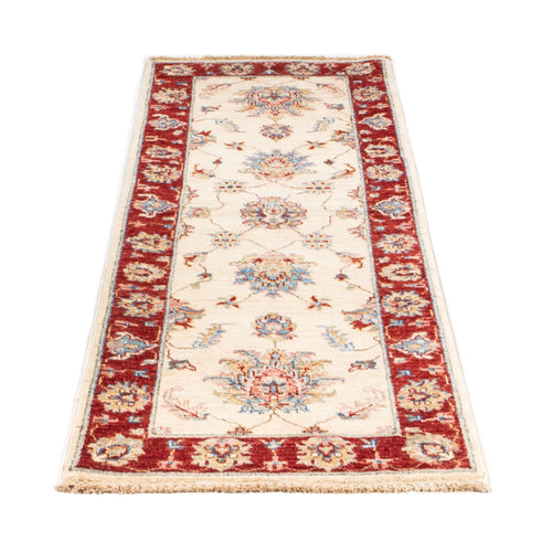 Ziegler Teppich - 182 x 62 cm - creme