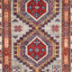 Läufer Ziegler - Kazak - 228 x 74 cm - hellblau