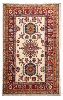 Ziegler Teppich - Kazak - 157 x 99 cm - creme