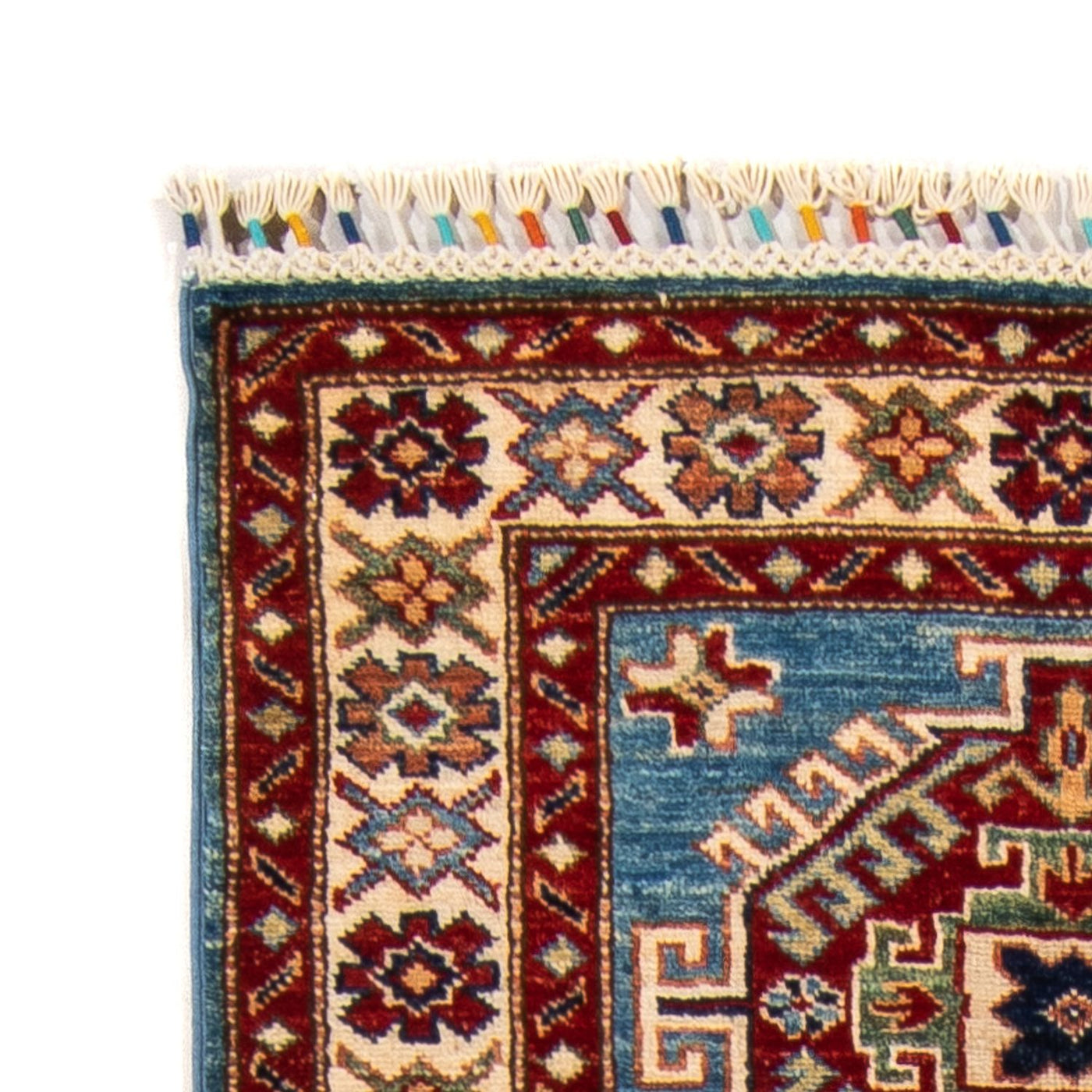 Läufer Ziegler - Kazak - 216 x 77 cm - türkis