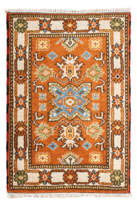 Orientteppich - 92 x 62 cm - orange