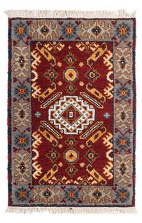 Orientteppich - 91 x 62 cm - rot