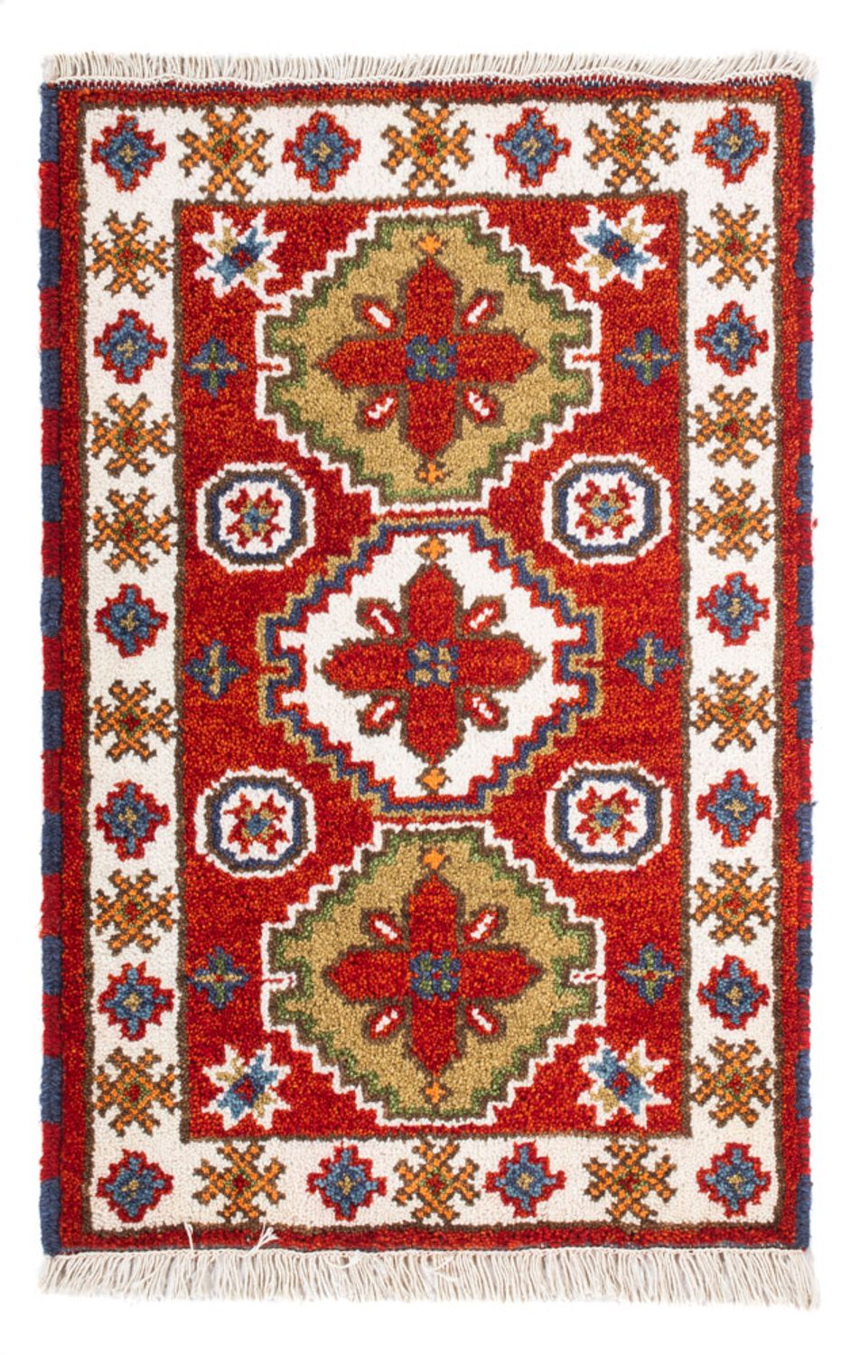 Orientteppich - 94 x 62 cm - rot