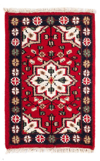 Orientteppich - 90 x 60 cm - rot