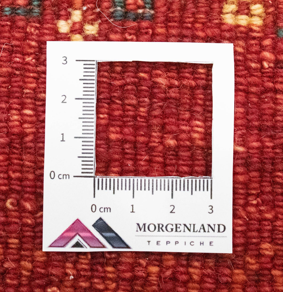 Gabbeh Teppich - Perser 215 x 75 cm - rot