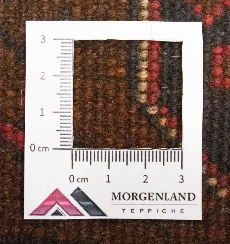 Afghan Teppich - Kunduz 295 x 75 cm - rot