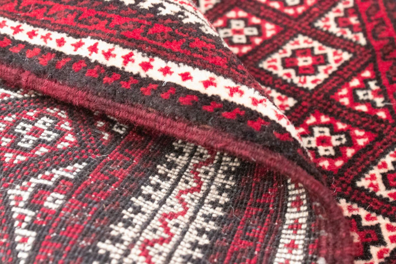 Belutsch Teppich 83 x 68 cm - rot