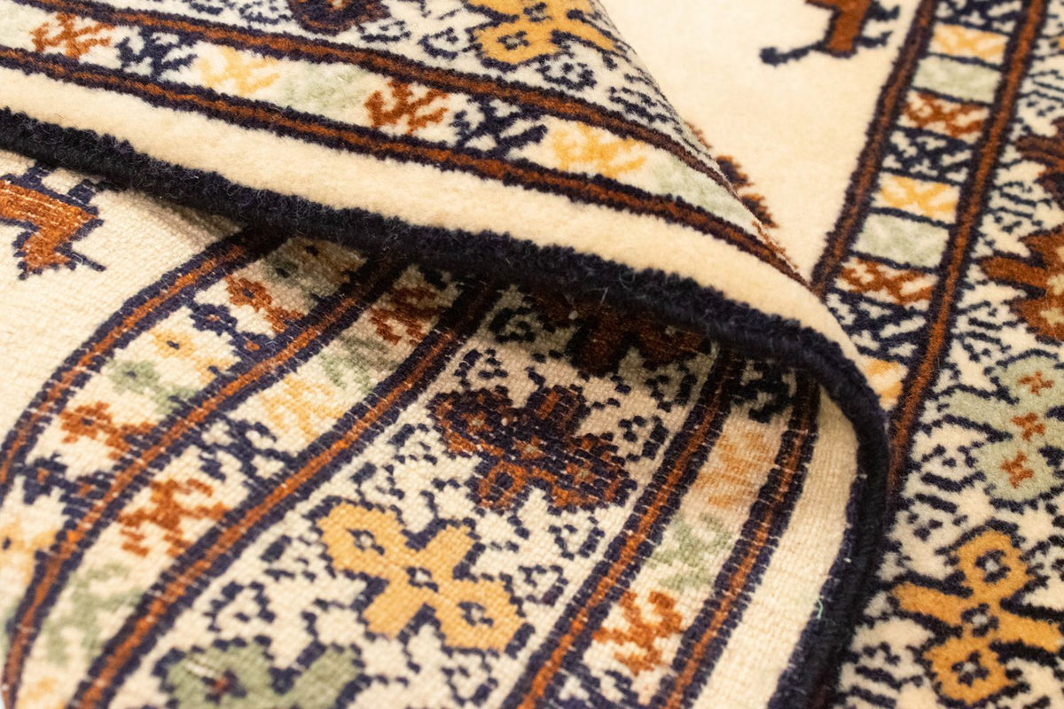 Turkaman Teppich 87 x 64 cm - beige