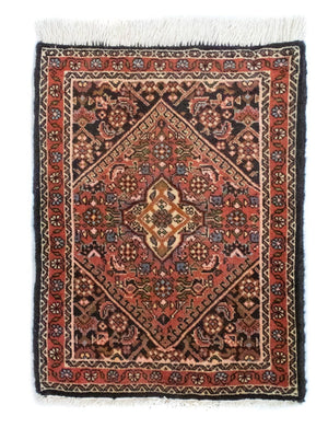 Perserteppich - Bidjar 60 x 40 cm - rot