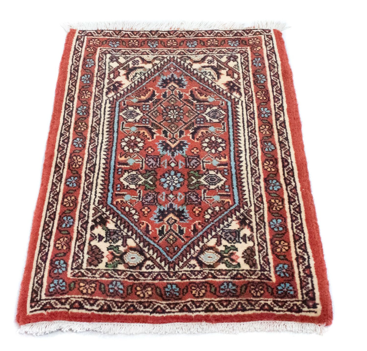 Perserteppich - Bidjar 60 x 40 cm - rot