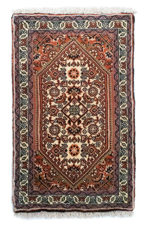 Perserteppich - Bidjar 60 x 40 cm - rot