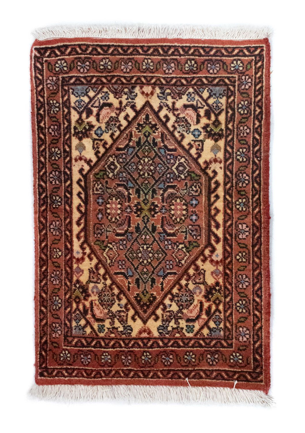 Perserteppich - Bidjar 60 x 40 cm - rot