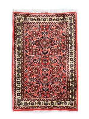 Perserteppich - Bidjar 60 x 40 cm - rot