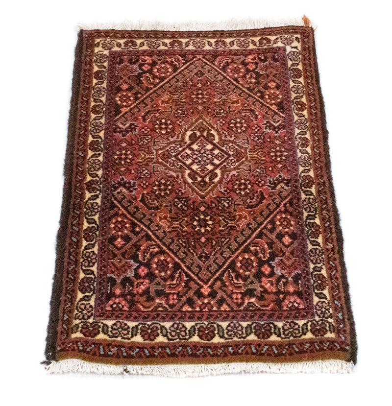 Perserteppich - Bidjar 60 x 40 cm - rot