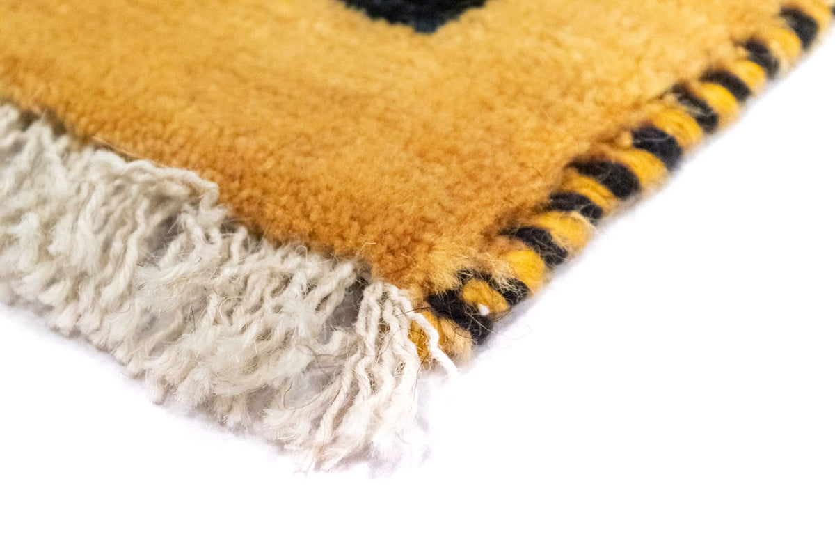 Gabbeh Teppich - Perser 60 x 40 cm - beige