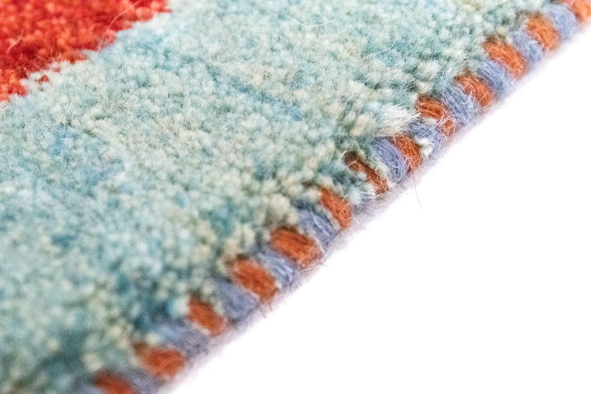 Gabbeh Teppich - Perser 60 x 40 cm - rot