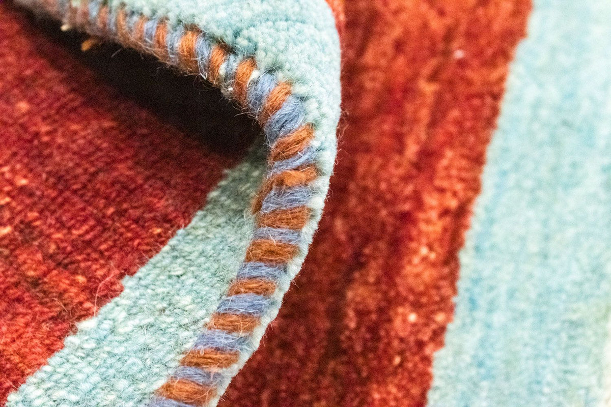 Gabbeh Teppich - Perser 60 x 40 cm - rot