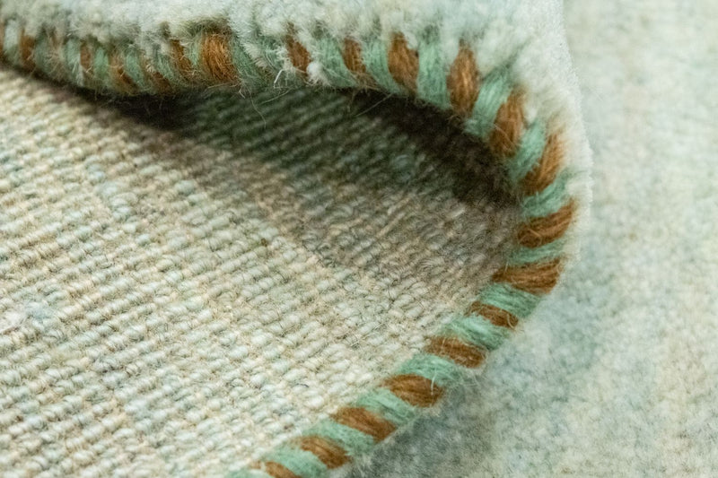 Gabbeh Teppich - Perser 60 x 40 cm - hellblau