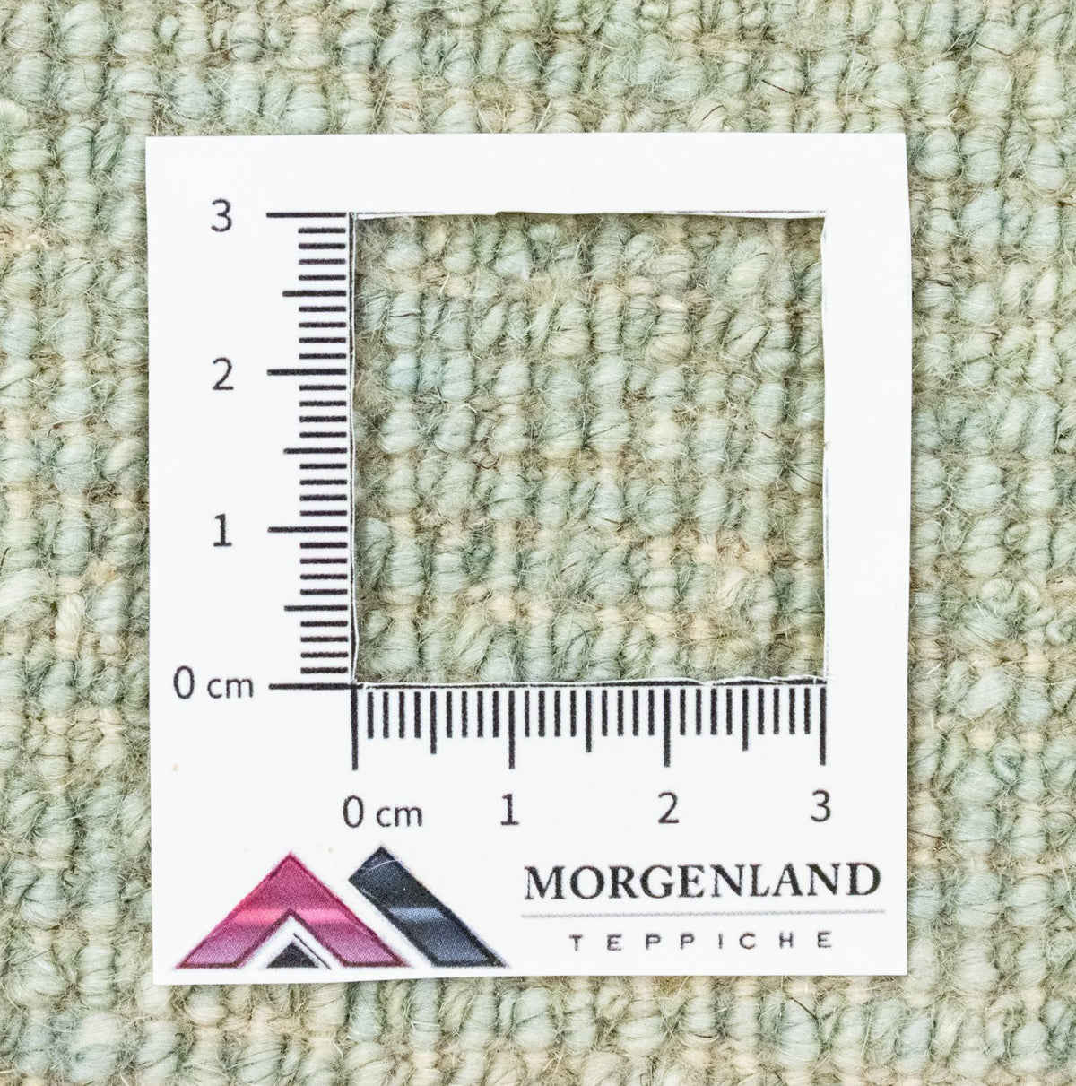 Gabbeh Teppich - Perser 60 x 40 cm - hellblau