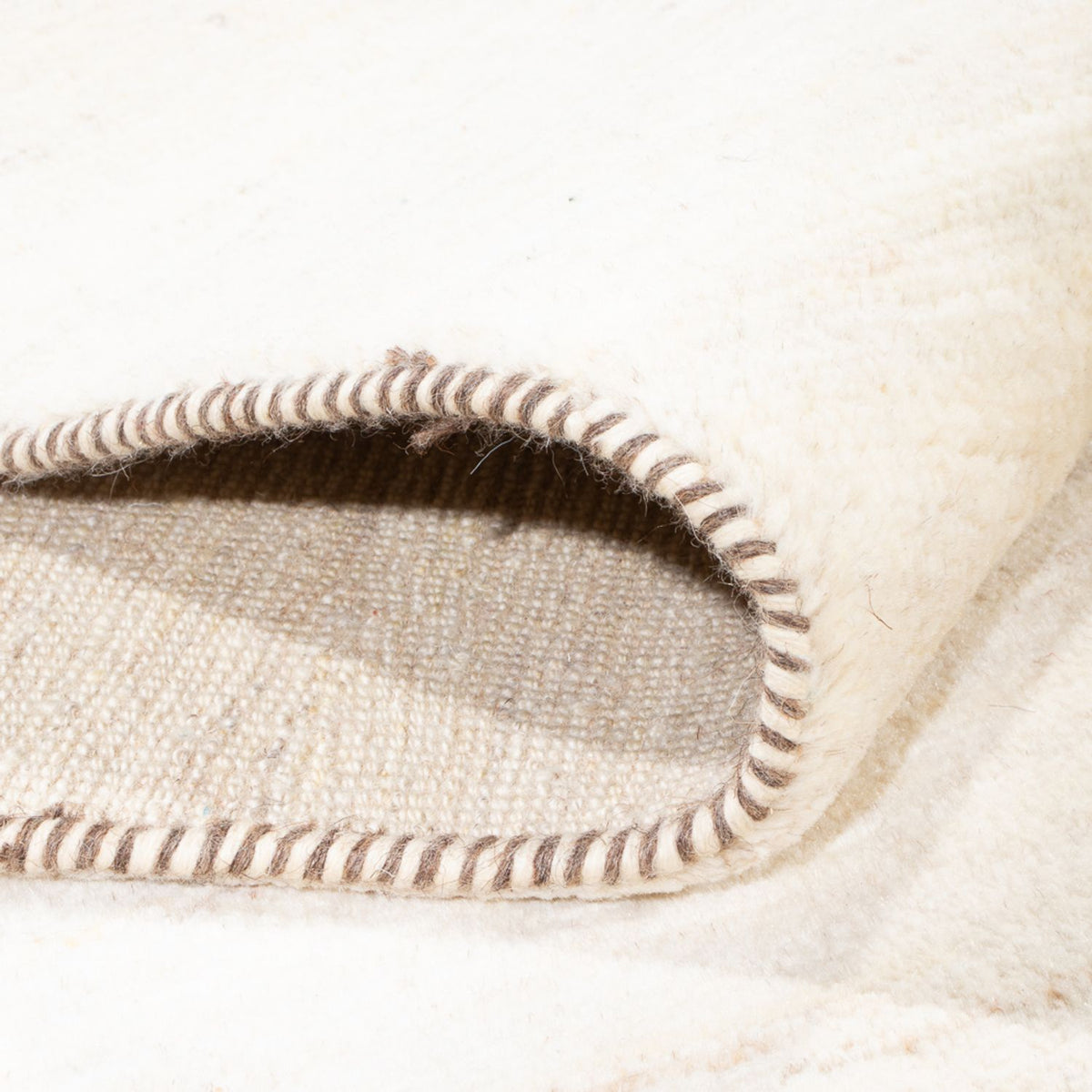 Gabbeh Teppich - Perser - 248 x 168 cm - weiß