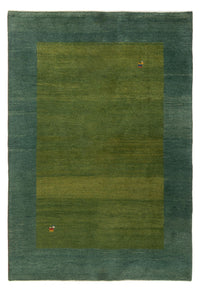 Gabbeh Teppich - Perser - 203 x 146 cm - minzgrün
