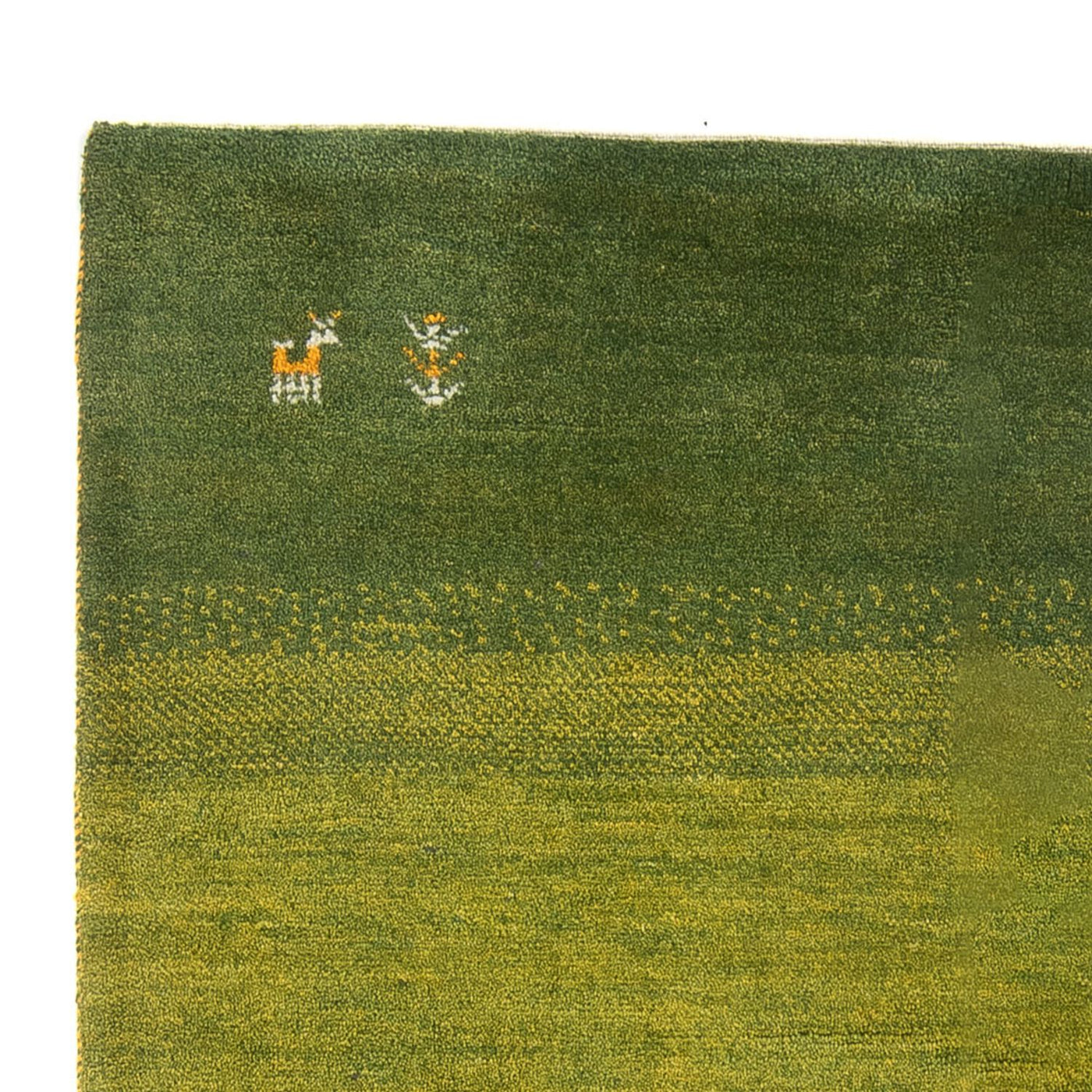 Gabbeh Persisch Teppich 201x148cm - Perserteppich Wollteppich