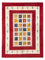 Gabbeh Teppich - Perser - 204 x 157 cm - mehrfarbig