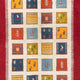 Gabbeh Teppich - Perser - 204 x 157 cm - mehrfarbig