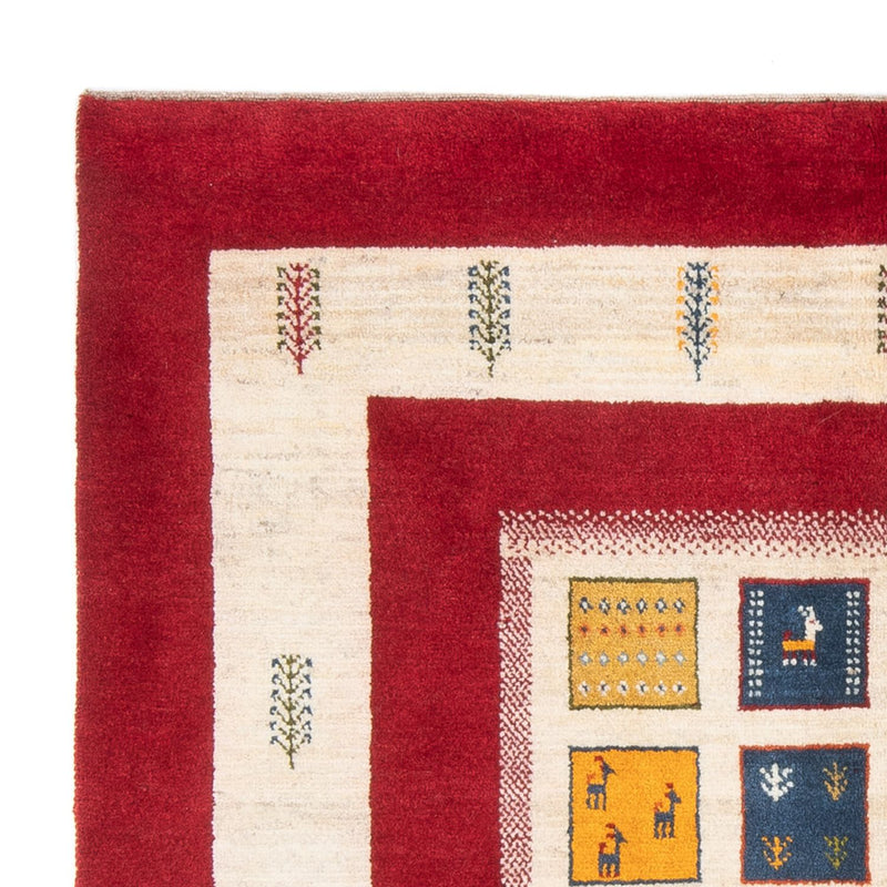 Gabbeh Teppich - Perser - 204 x 157 cm - mehrfarbig