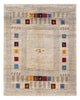 Gabbeh Teppich - Perser - 196 x 155 cm - mehrfarbig