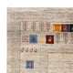 Gabbeh Teppich - Perser - 196 x 155 cm - mehrfarbig