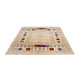 Gabbeh Teppich - Perser - 196 x 155 cm - mehrfarbig
