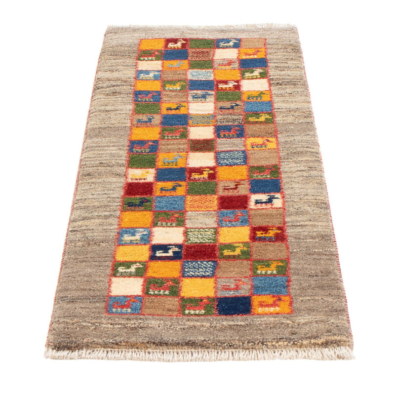 Läufer Gabbeh - Perser - 145 x 46 cm - mehrfarbig