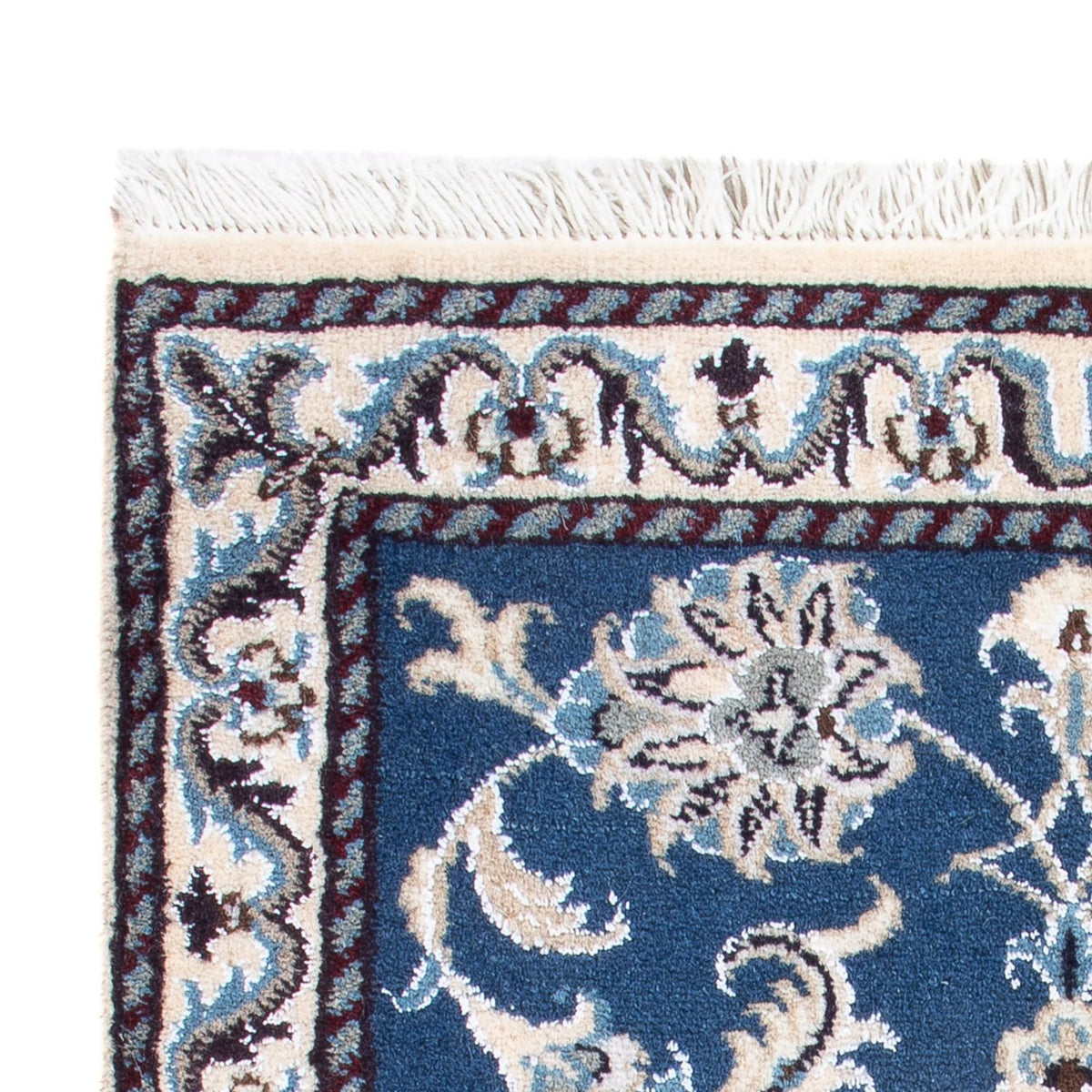 Perserteppich - Nain - 85 x 58 cm - blau