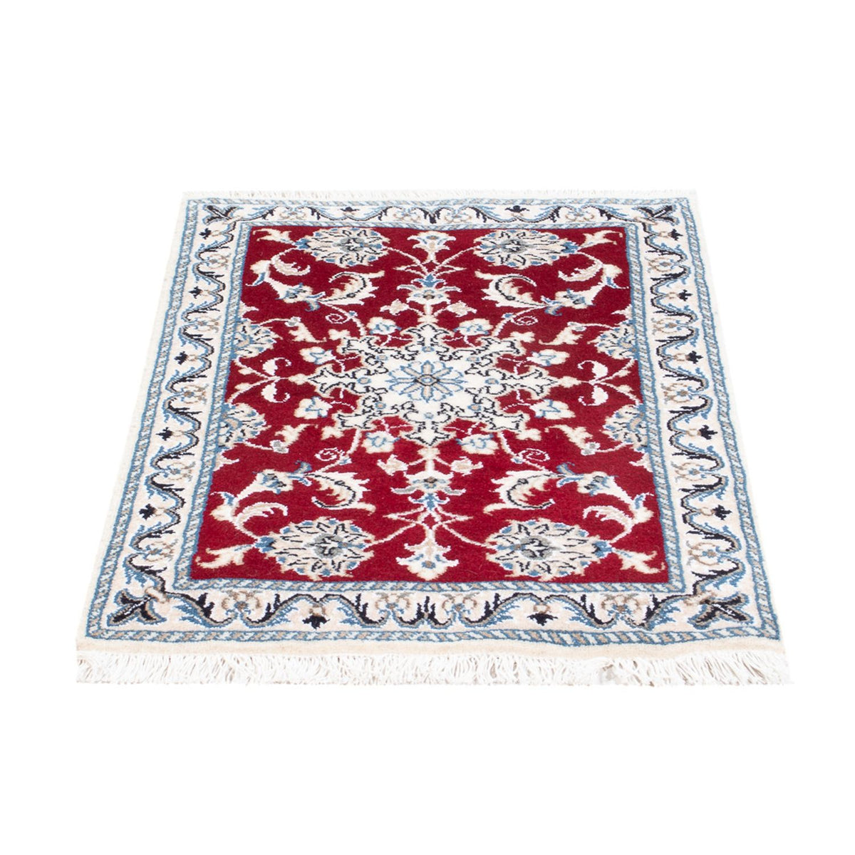 Perserteppich - Nain - 90 x 60 cm - rot