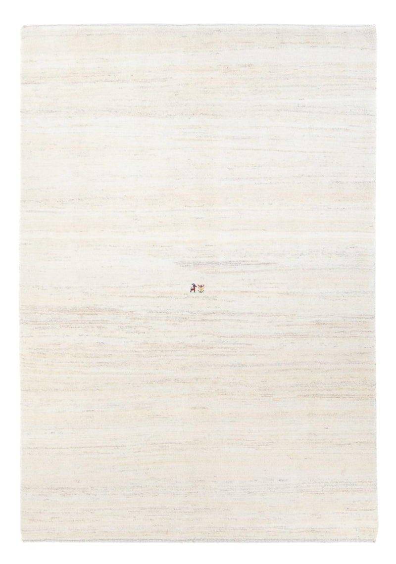 Gabbeh Teppich - Perser - 200 x 142 cm - weiß
