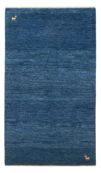 Gabbeh Teppich - Perser - 140 x 72 cm - seeblau