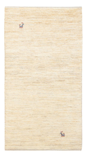 Gabbeh Teppich - Perser - 139 x 71 cm - hellbeige
