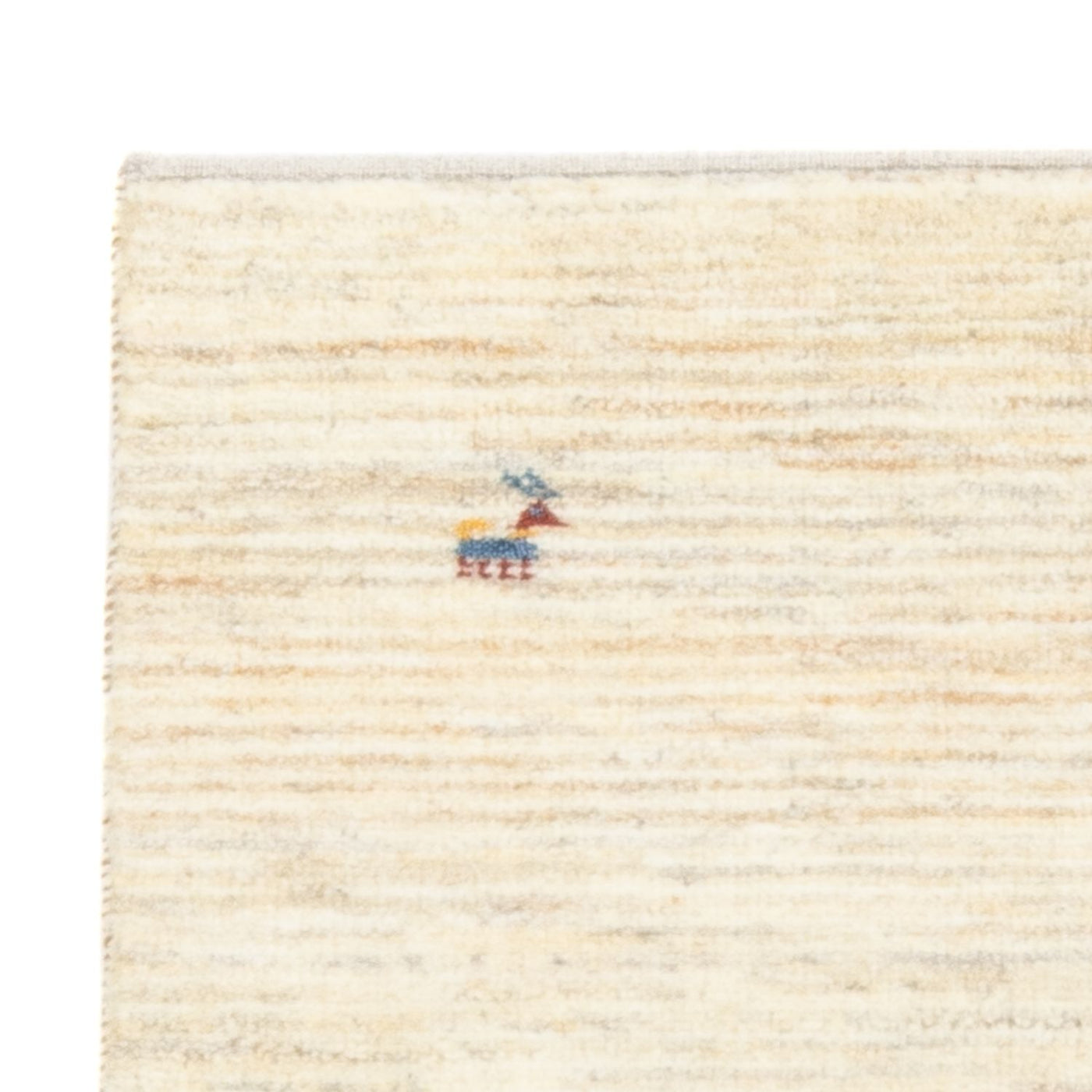 Gabbeh Persisch Teppich 137x73cm - Perserteppich Wollteppich