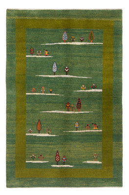 Gabbeh Teppich - Perser - 183 x 120 cm - grün