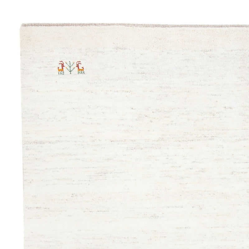 Gabbeh Teppich - Perser - 243 x 198 cm - weiß