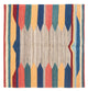 Kelim Teppich - Oriental quadratisch  - 128 x 125 cm - minzgrün