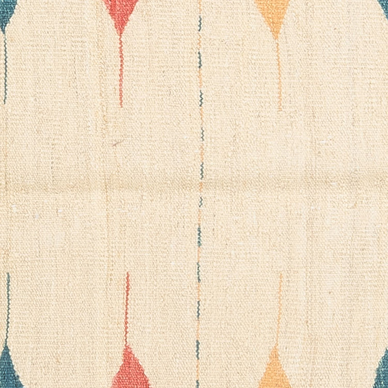 Kelim Teppich - Oriental quadratisch  - 129 x 125 cm - minzgrün