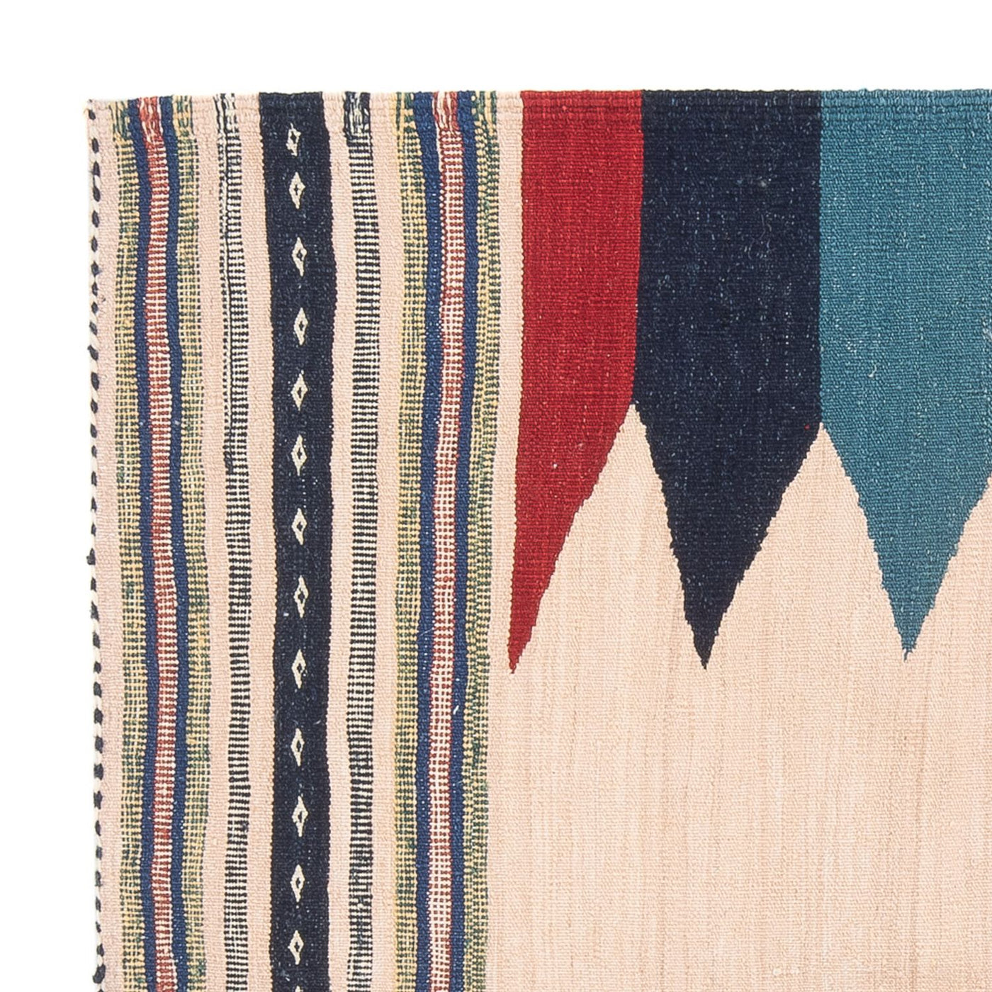 Kelim Fars Teppich 136x125cm
