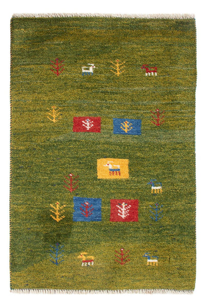 Gabbeh Persisch Teppich 55x85cm - Perserteppich Wollteppich