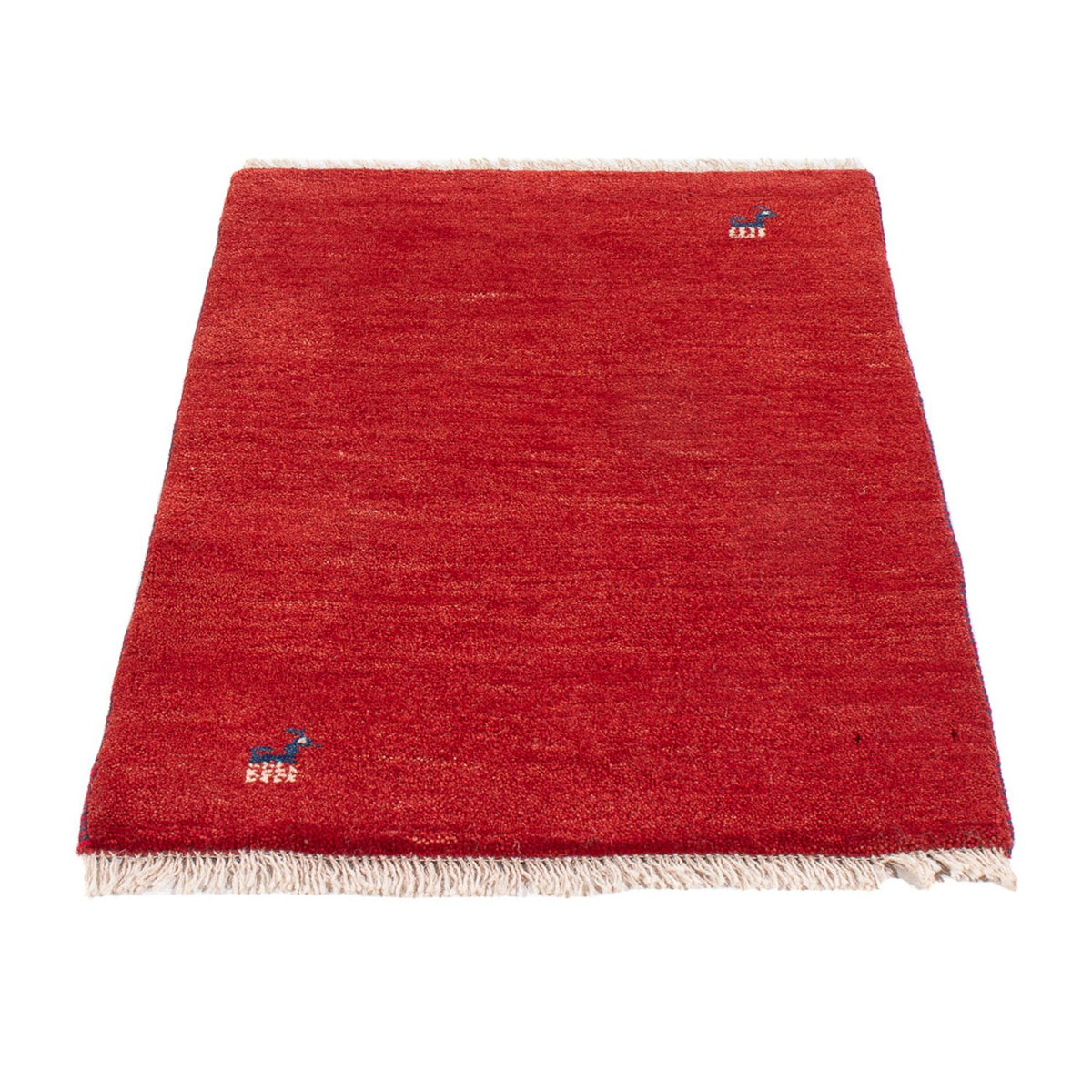 Gabbeh Teppich - Perser - 87 x 60 cm - rot