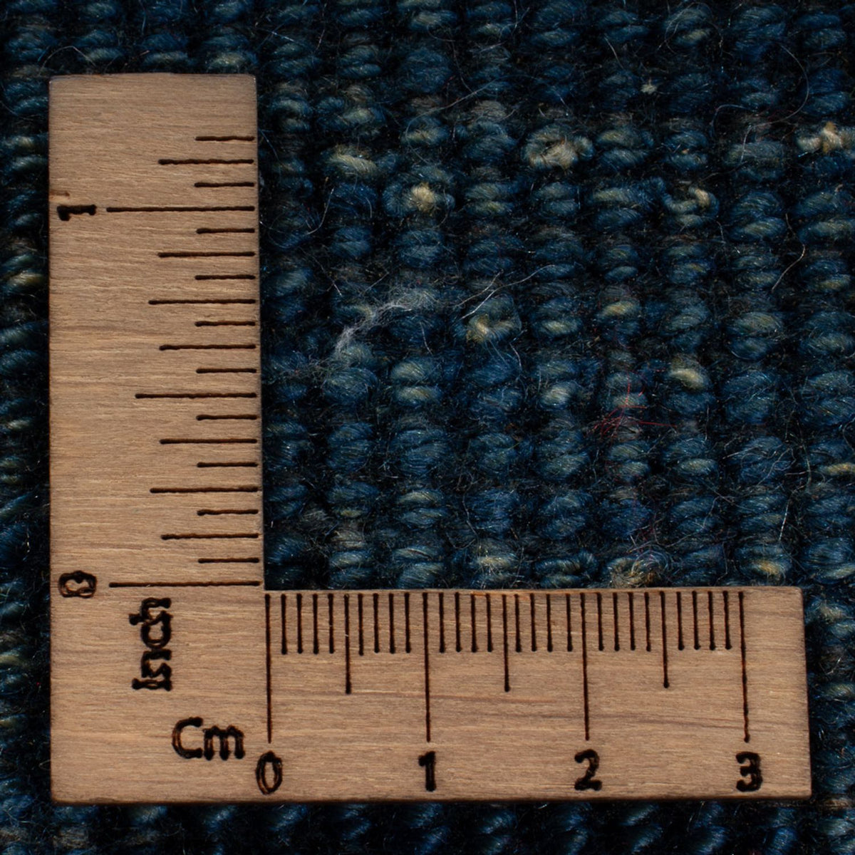 Gabbeh Teppich - Perser - 249 x 173 cm - seeblau