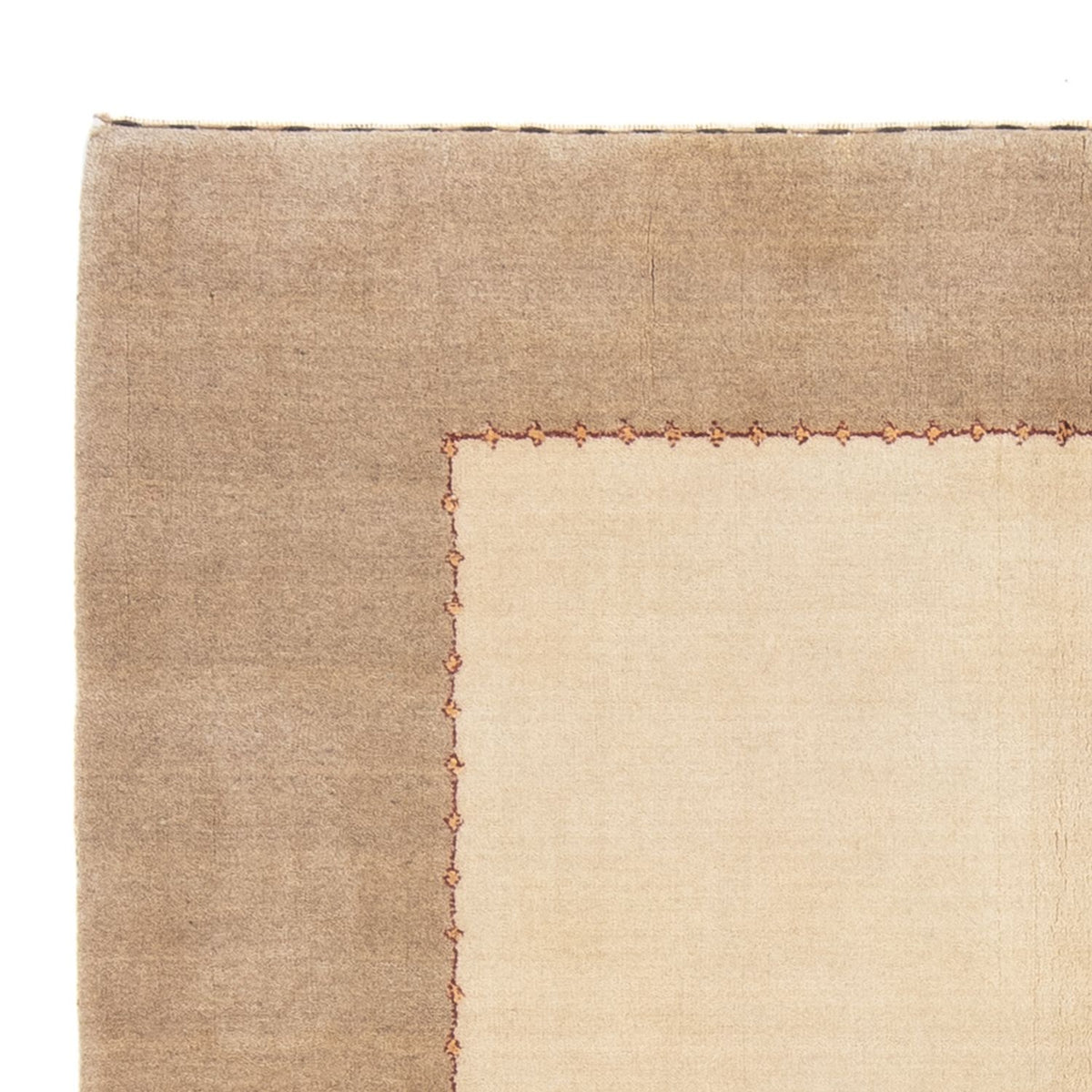 Gabbeh Teppich - Loribaft Softy - 182 x 125 cm - hellbeige